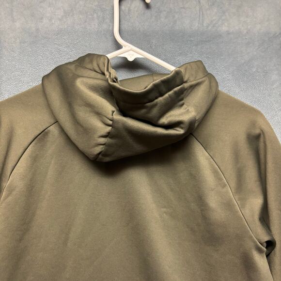 Nike Dri Fit Military Sweatshirt Embroidered Logo Swoosh Hooded Pullover Jumper - Picture 11 of 11